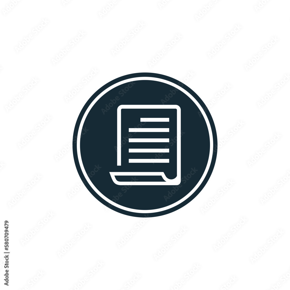 Paper Document Icon Design Template Elements Paper Document Icon Design Template Elements
