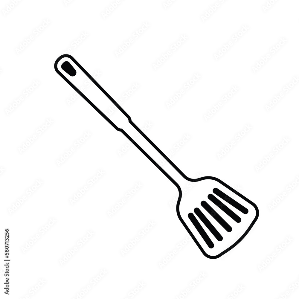 Spatula icon vector on trendy design Spatula icon vector on trendy design