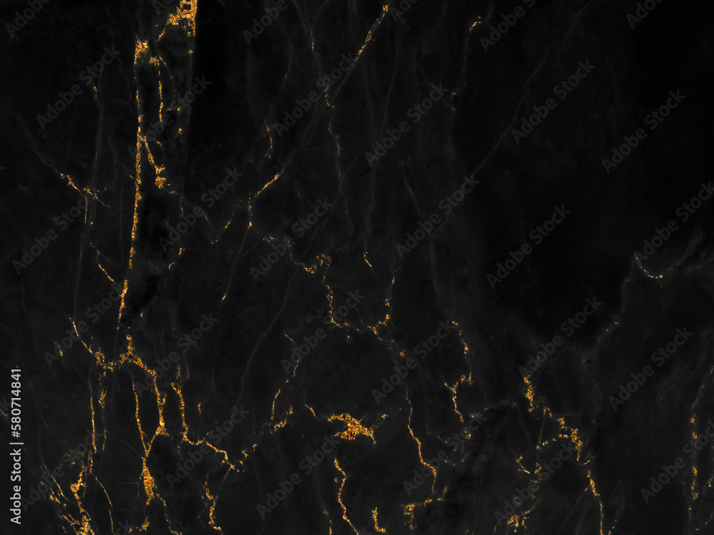 Black and gold marble luxury wall texture with shiny golden line pattern abstract background design for a cover book or wallpaper and banner website.	
