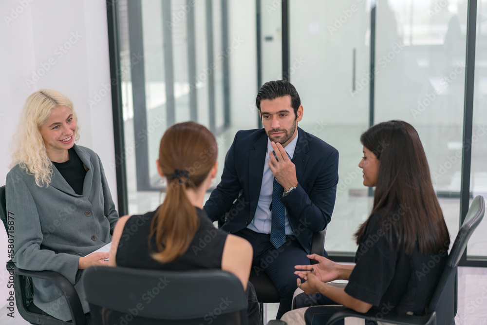 business meetings work with a group for develop marketing analytics. Business people, documents and meeting in marketing strategy, advertising or corporate statistics at the office.. business meetings work with a group for develop marketing analytics. Business people, documents and meeting in marketing strategy, advertising or corporate statistics at the office..