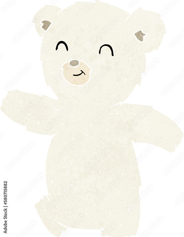 cute cartoon polar bear