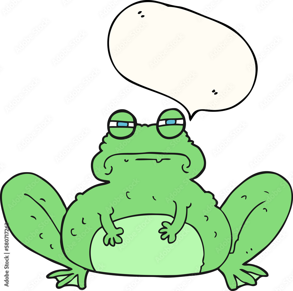speech bubble cartoon frog speech bubble cartoon frog
