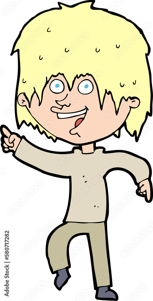 cartoon happy boy cartoon happy boy