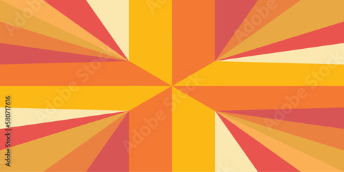 background retro pattern with shaded arrangement of geometric connected images 
