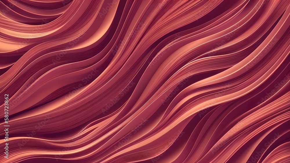 Abstract wavy background, generative AI Abstract wavy background, generative AI