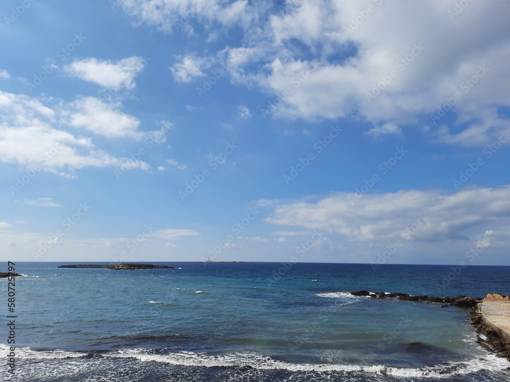 sea and clouds