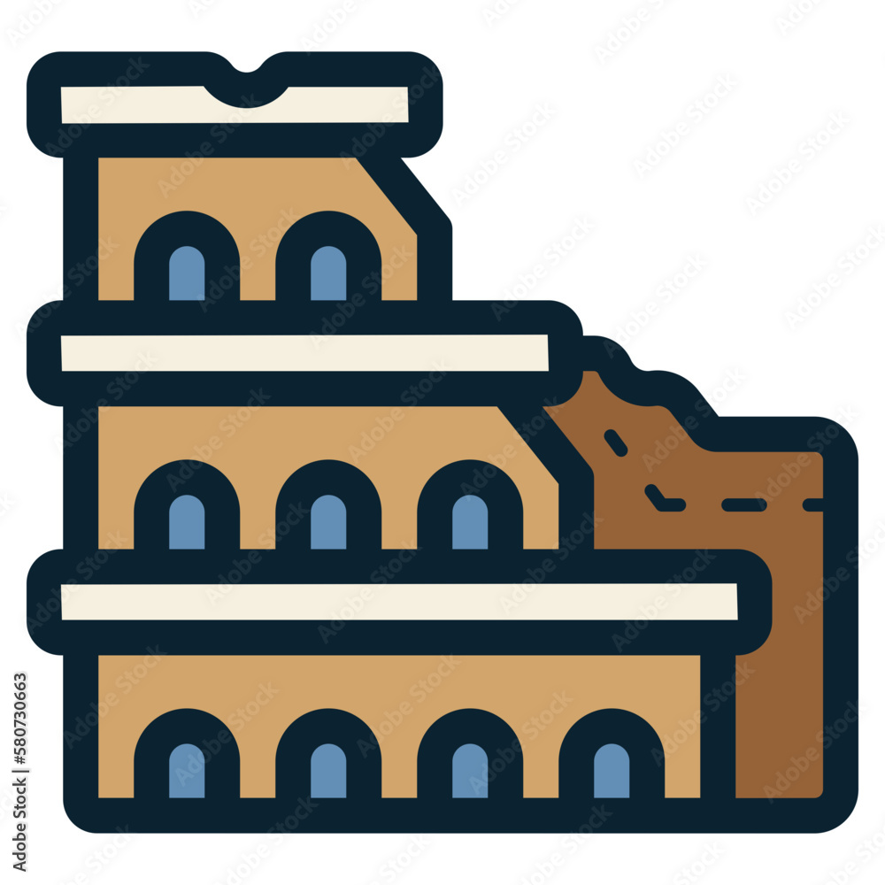 colosseum icon colosseum icon