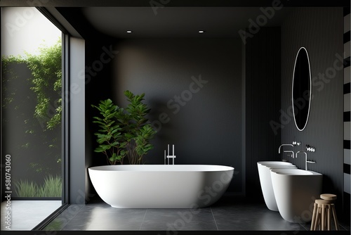 Sleek and Stylish Bathroom Design with a Modern and Minimal Interior