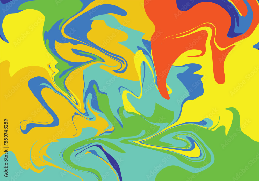 colourfull liquid background template design 1