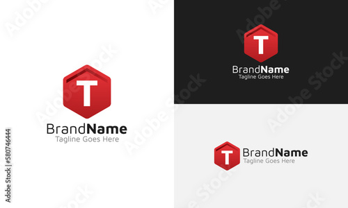 T Letter Logo Template