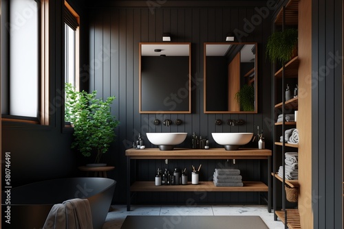 Sleek and Stylish Bathroom Design with a Modern and Minimal Interior