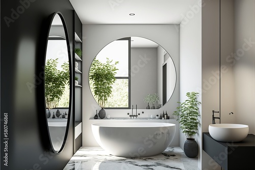 Sleek and Stylish Bathroom Design with a Modern and Minimal Interior