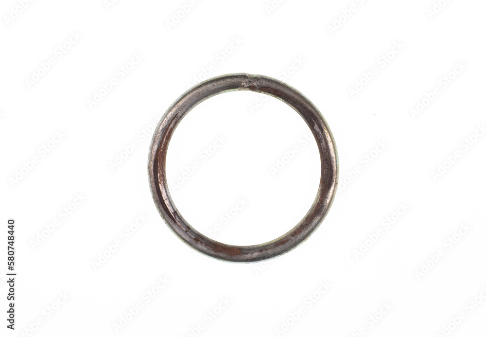 construction rings for connecting objects isolated on white background construction rings for connecting objects isolated on white background
