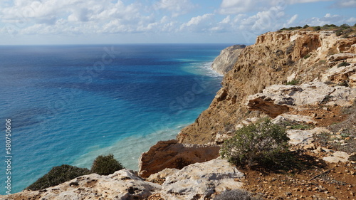 Küstenlinie auf Zypern