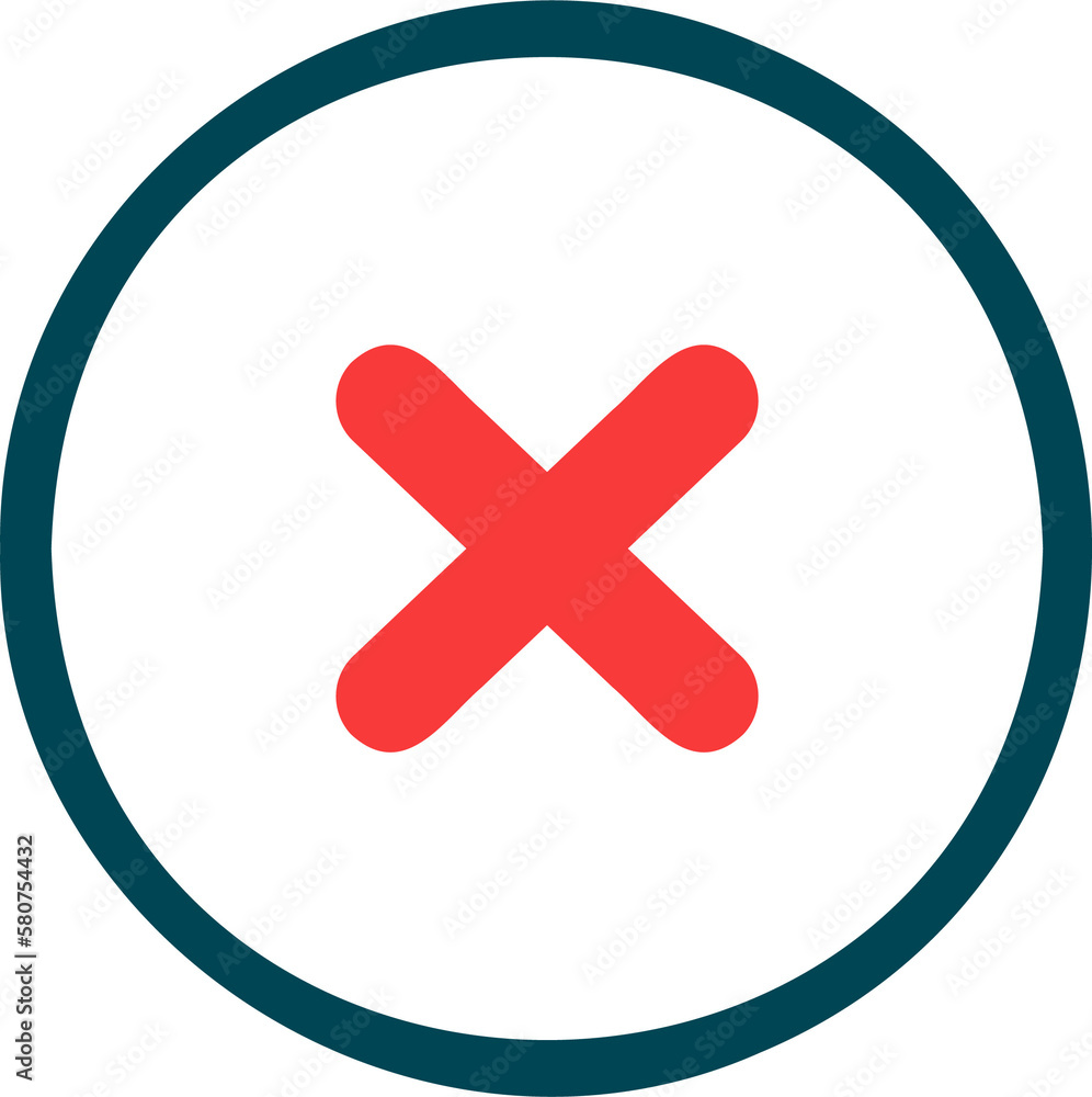 Obraz premium Checkmark and check icon. approve or deny line art for apps and websites and ui ux.