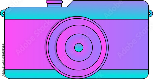 Foto Retro Nostalgic 90’S Clipart Set
