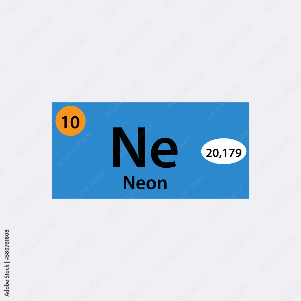Table periodic element icon vector logo design template Table periodic element icon vector logo design template
