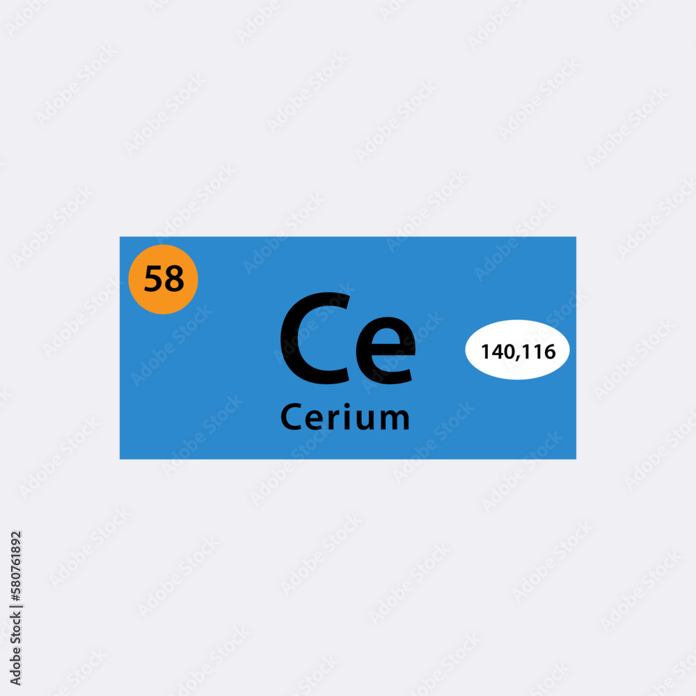 Table periodic element icon vector logo design template Table periodic element icon vector logo design template