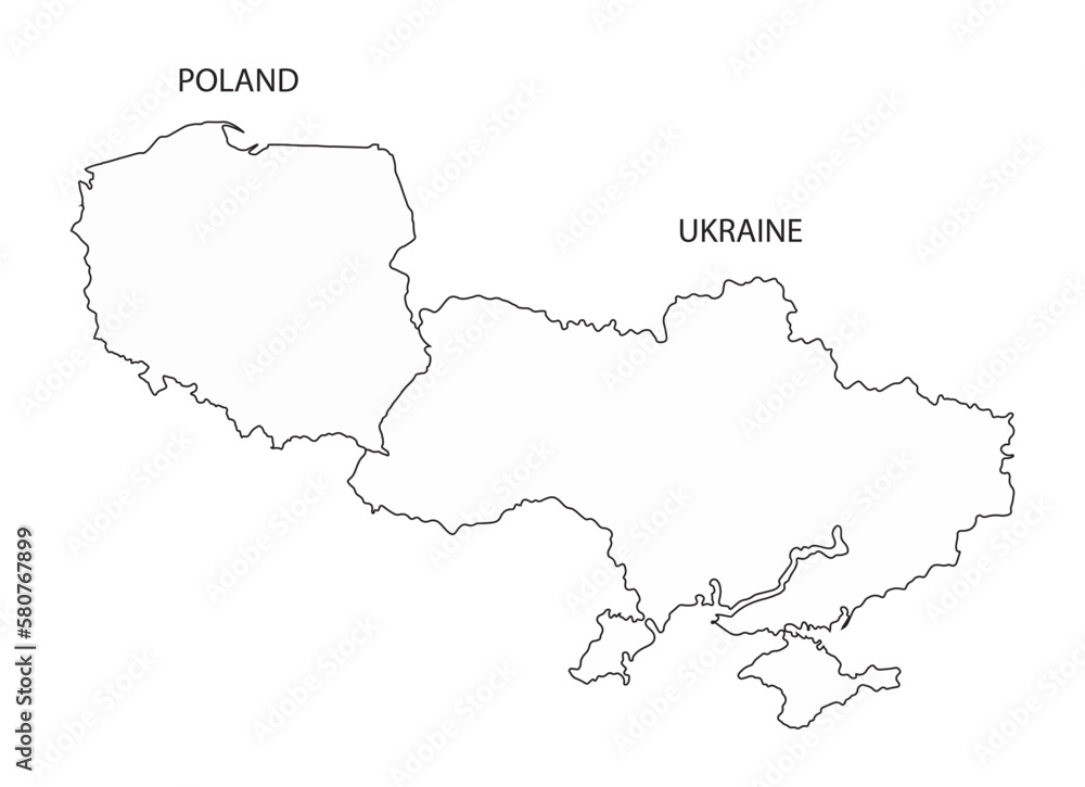 MAP POLAND AND UKRAINE MAP POLAND AND UKRAINE