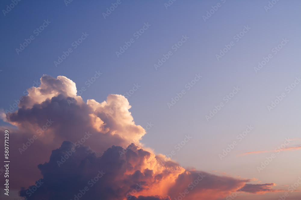 Beautiful photo of the sky in the evening. Sunset's photo. Beautiful photo of the sky in the evening. Sunset's photo.
