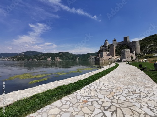 castle on the lake