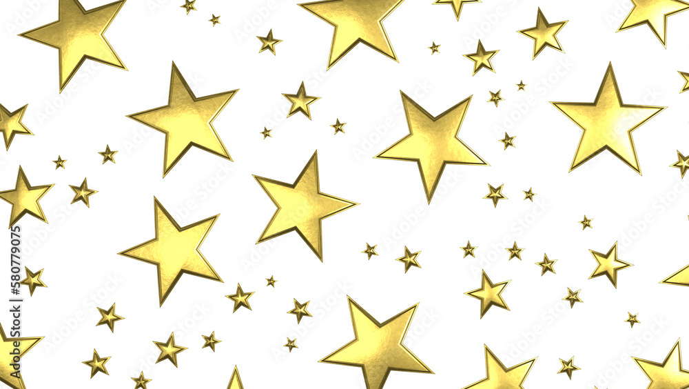 XMAS Stars - Holiday golden decoration, glitter frame isolated - XMAS Stars - Holiday golden decoration, glitter frame isolated -
