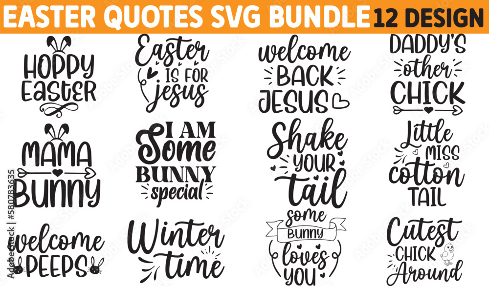 Fototapeta premium Easter Svg Bundle,Easter Svg,Easter Svg Files,Happy Easter,Easter Day,Retro Easter Svg,