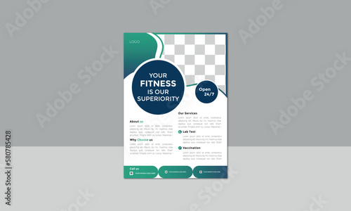 modern professional business flyer design vector file print layout

