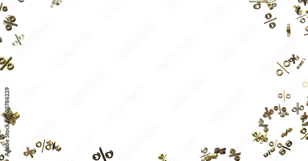 Fototapeta premium Blurred sale background.