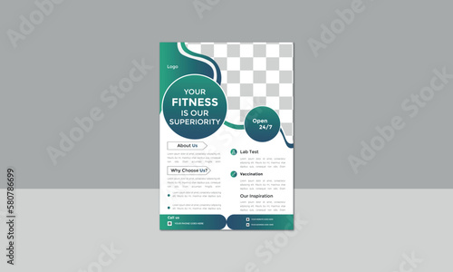 professional business modern elegant flyer design corporate