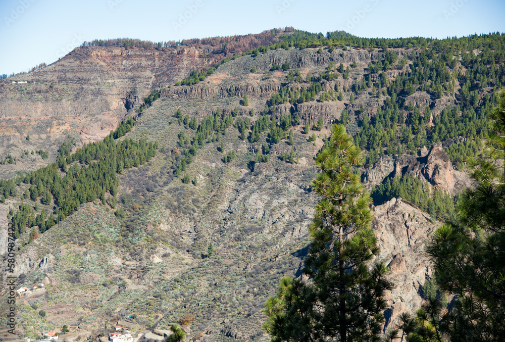 The High Basin at Tejeda, Gran Canaria, Spain