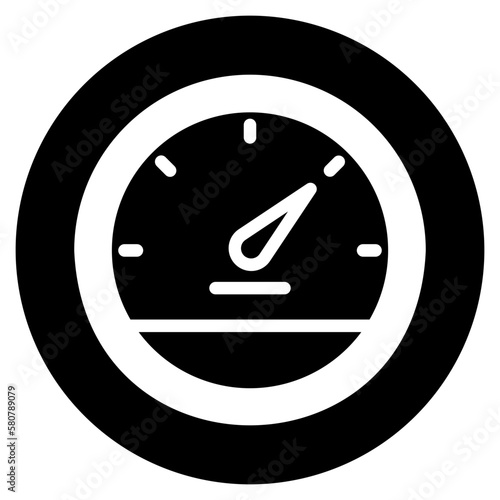 barometer glyph icon