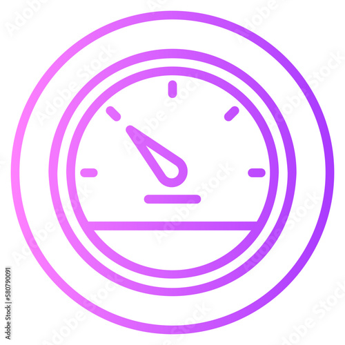 barometer gradient icon