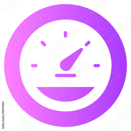 barometer gradient icon