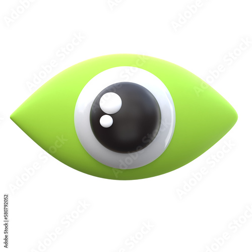 3d illustration of eye drops