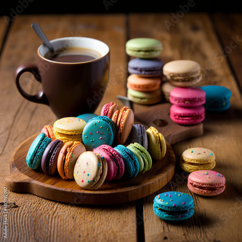 Deliciously Colorful Macarons