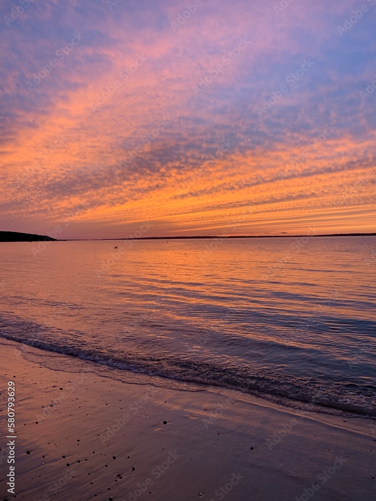 Fototapeta premium sunset at the beach