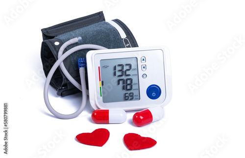 automatic blood pressure monitor isolated