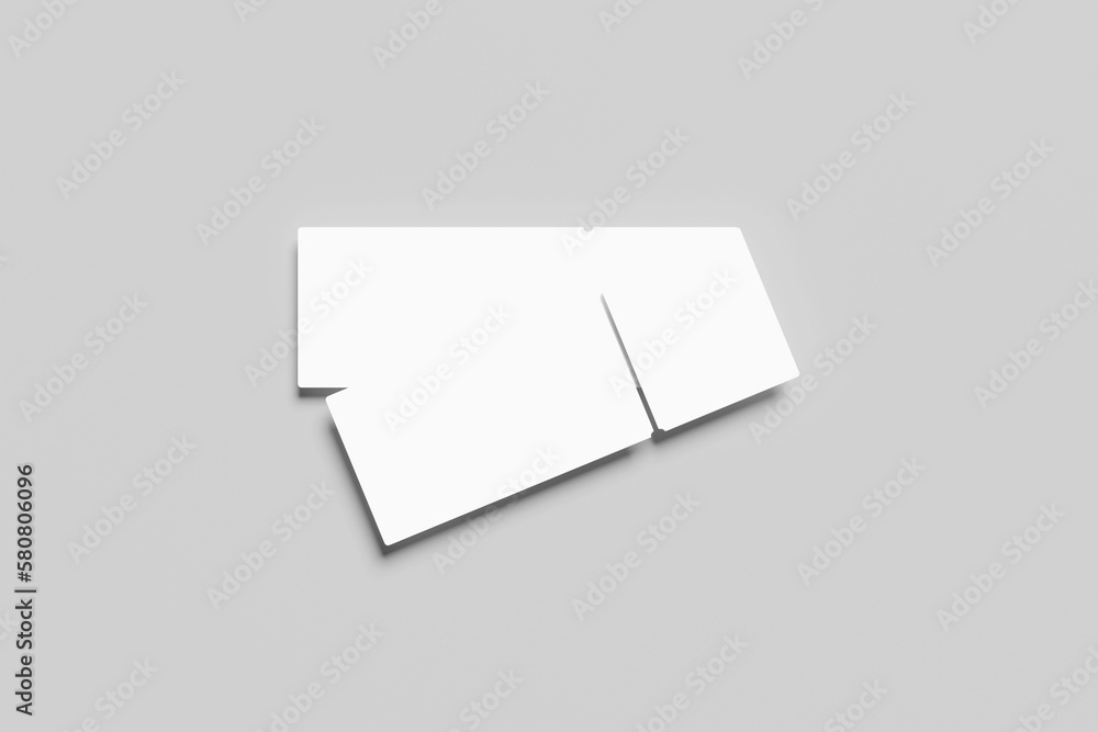 Ticket Blank Mockup Ticket Blank Mockup