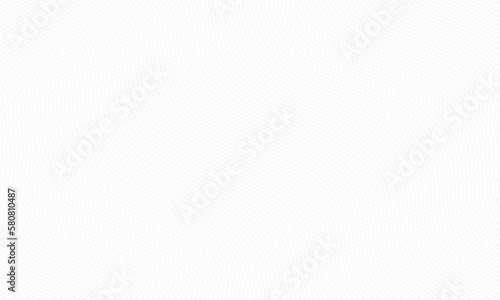 Subtle white net wavy line art pattern background