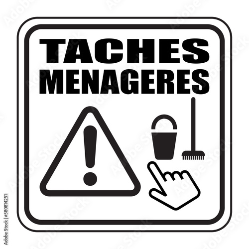 Logo tâches ménagères.