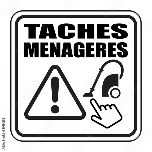 Logo tâches ménagères.