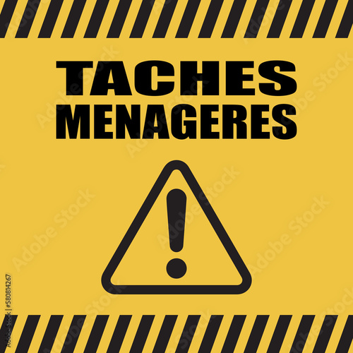 Logo tâches ménagères.