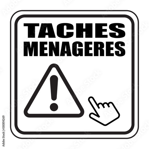 Logo tâches ménagères.