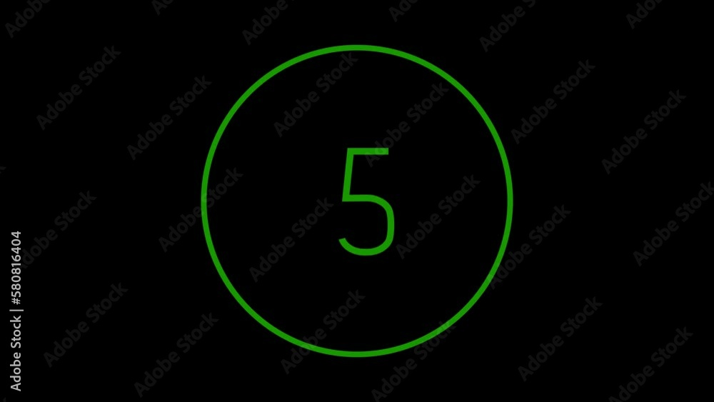 Fitness transparent overlay Countdown timer animation Fitness transparent overlay Countdown timer animation