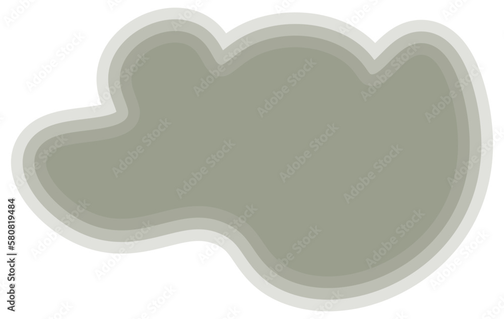 Abstract shape background. Vector illustration.	