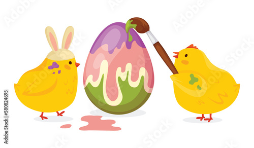 Happy Easter theme.