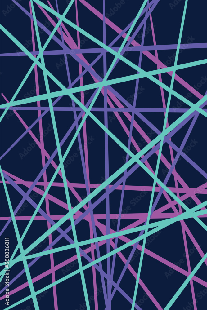 Neon lines on a dark background Neon lines on a dark background