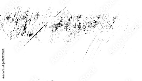 Scratched and Cracked Grunge Urban Background Texture Vector. Dust Overlay Distress Grainy Grungy Effect. Distressed Backdrop Vector Illustration. Isolated Black on White Background. EPS 10.