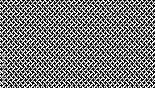 Black and white geometric pattern. Tileable texture background.